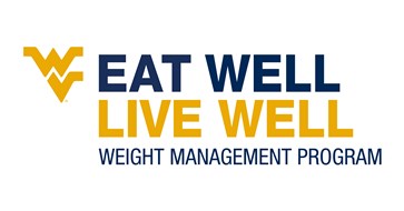 Eat Well Live Well WVU Logo