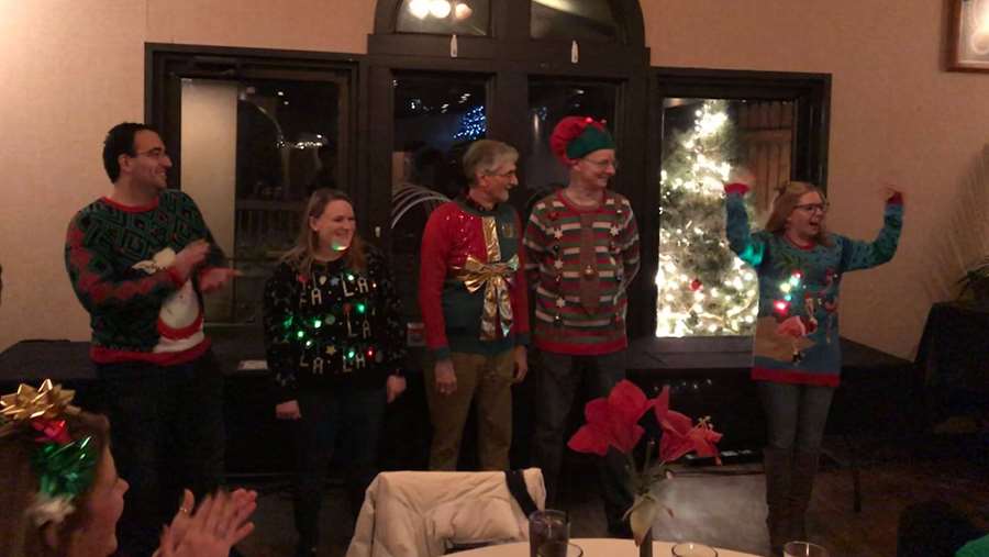 Ugly Sweater Contest - 2018
