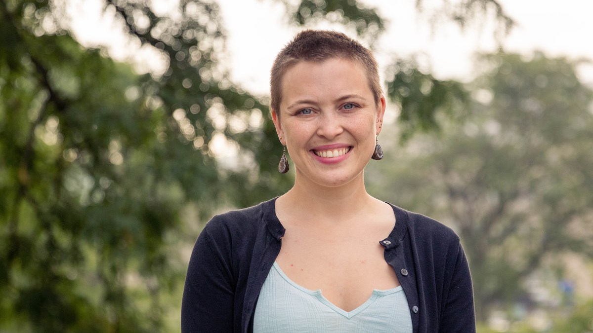 A head shot photo of Jillian Descoteaux, Ph.D..