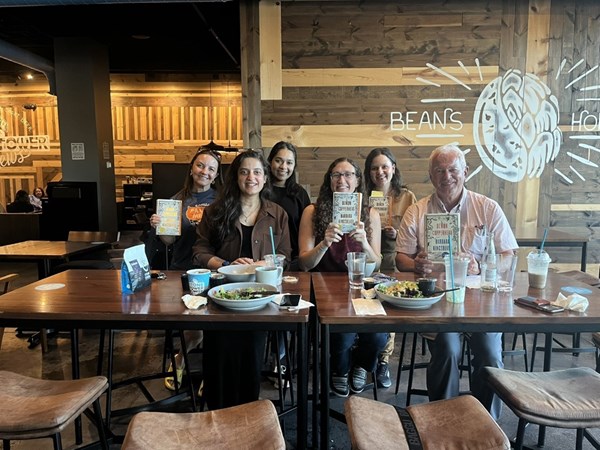Residents enjoying a meal at Stone Tower in Morgantown WV.