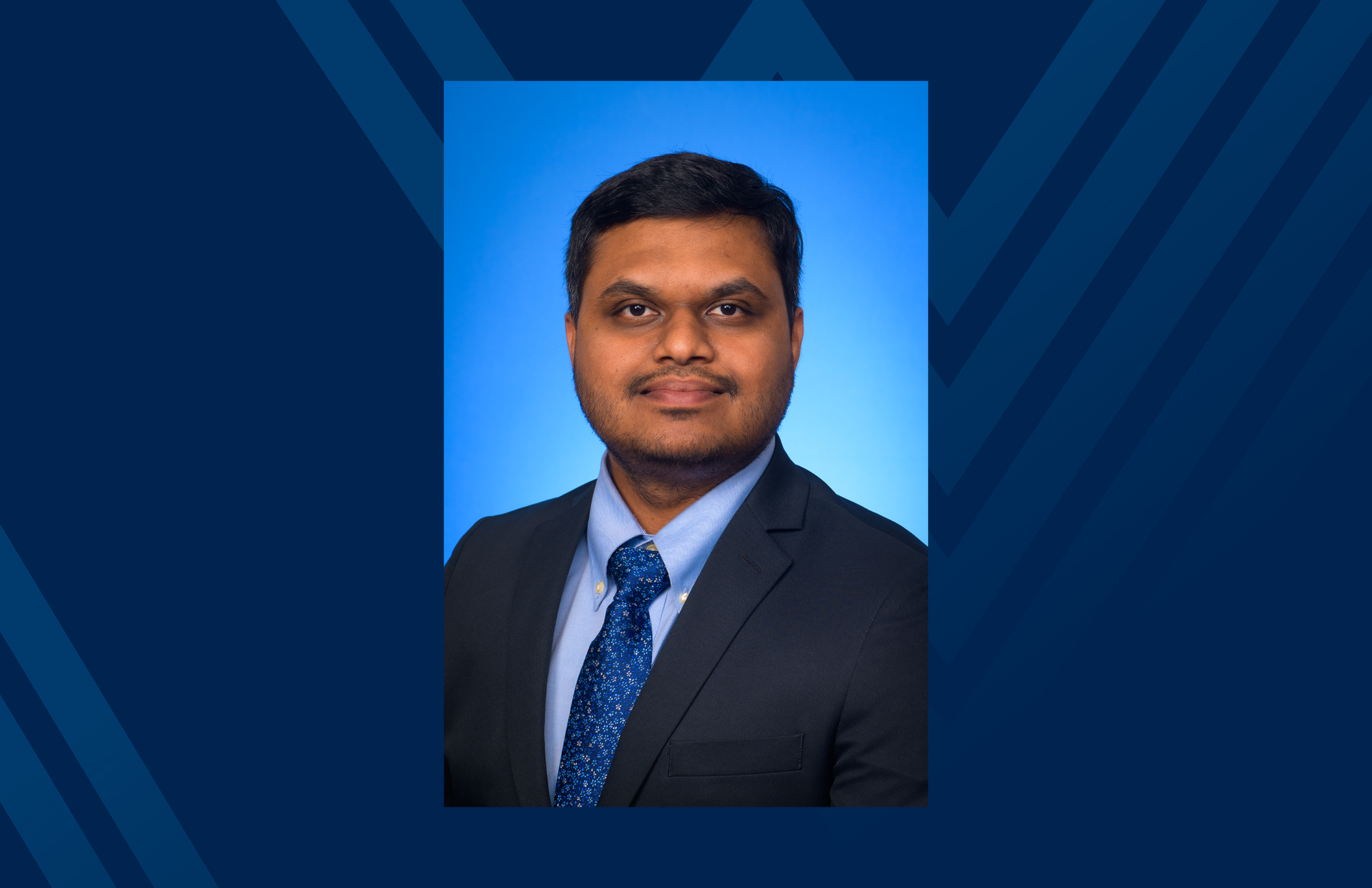 A head shot photo of Harshith Thyagaturu.