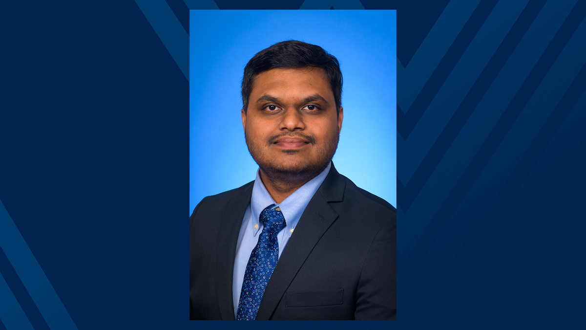 A head shot photo of Harshith Thyagaturu.